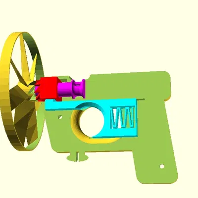 Súng phóng cánh quạt cho văn phòng và giải trí