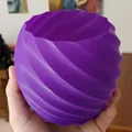 Bình hoa xoắn ốc kích thước vừa in nhanh bằng chế độ vase - Thumbnail 2