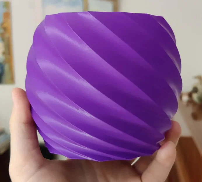 Bình hoa xoắn ốc kích thước vừa in nhanh bằng chế độ vase - Image 3
