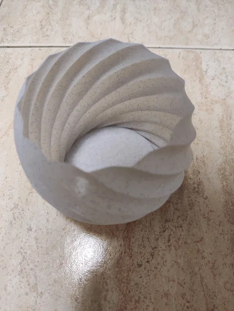 Bình hoa xoắn ốc kích thước vừa in nhanh bằng chế độ vase - Image 5