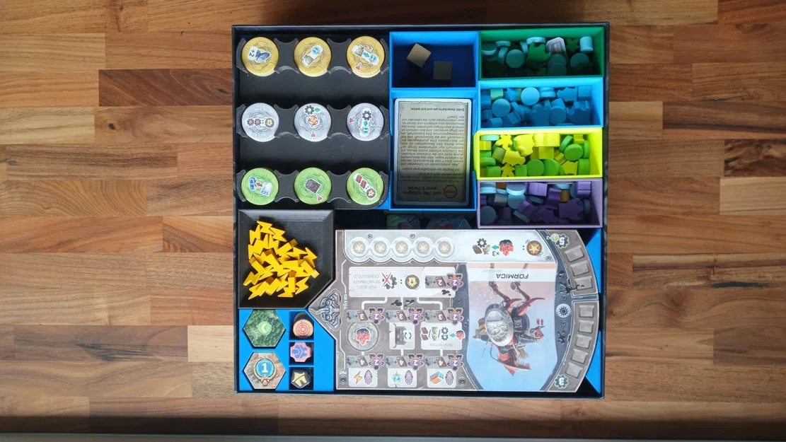 Inlay cho trò chơi bàn Revive (phiên bản tiếng Đức) - Image 1