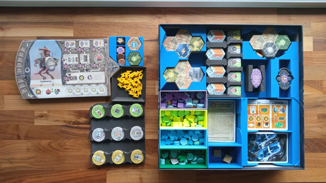 Inlay cho trò chơi bàn Revive (phiên bản tiếng Đức) - Image 2