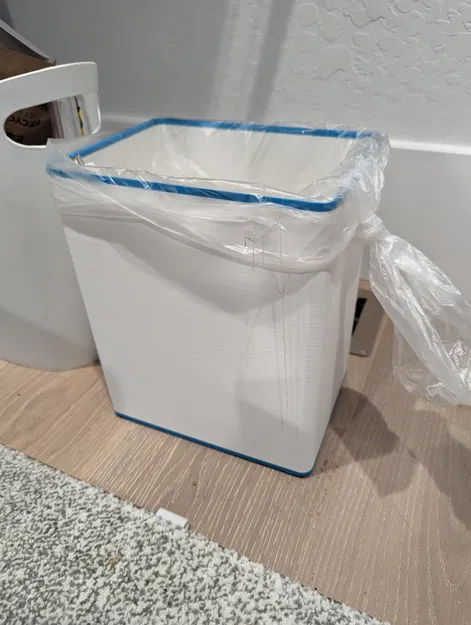 Thùng rác hình chữ nhật kích thước 205mm x 155mm x 255mm - Image 4