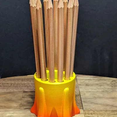 Giá đỡ bút màu cho 12 bút chì sắc màu