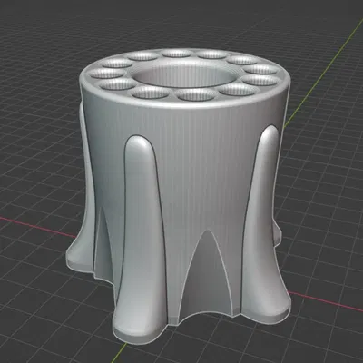 Giá đỡ bút màu cho 12 bút chì sắc màu