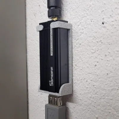 Giá đỡ gắn tường cho Dongle Sonoff Zigbee 3.0