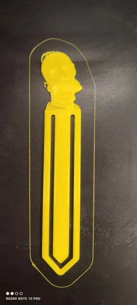 Dấu trang Homer Simpson độc đáo và dễ thương - Image 1