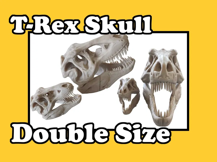 Đầu lâu T-Rex kích thước gấp đôi - Image 1