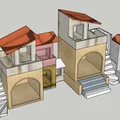 Nhà thờ Giáng sinh GT 25 thiết kế bằng SKETCHUP - Thumbnail 2