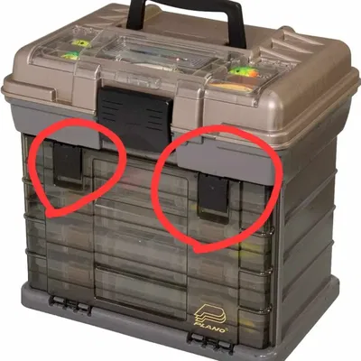 Hộp đựng đồ nghề Plano với clip chắc chắn