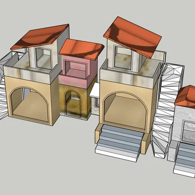 Nhà thờ Giáng sinh GT 25 thiết kế bằng SKETCHUP