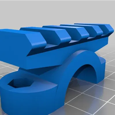 Giá đỡ Picatinny cho tay lái xe đạp