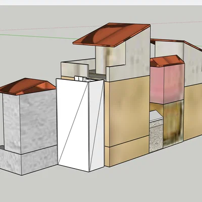 Nhà thờ Giáng sinh GT 25 thiết kế bằng SKETCHUP