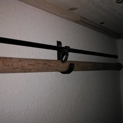 Giá đỡ cần câu cá treo tường nhỏ gọn