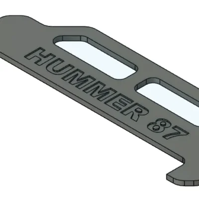 Cái bắt cua Hummer với chiều dài 87mm