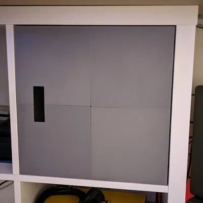 Cửa Ikea Kallax có bản lề dễ in