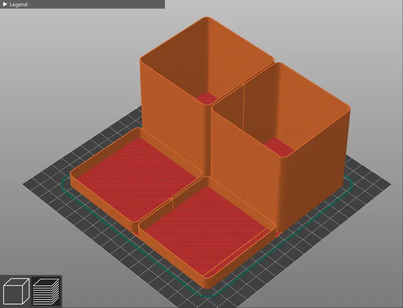 Giá đỡ bàn làm việc in chế độ vase - Image 4