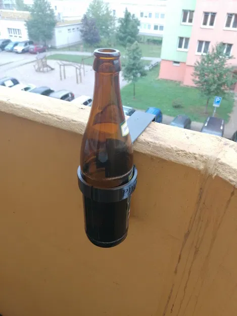 Giá đỡ bia treo cho ban công bê tông - Image 1