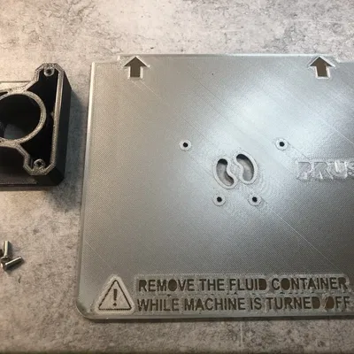 Nắp bồn Prusa CW1/CW1S tương tự như bản gốc bằng thép