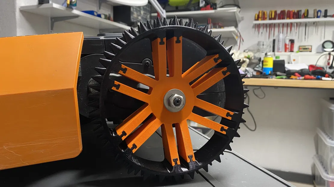 Bánh xe thay thế cho Landroid M500Plus WR165E - Image 2