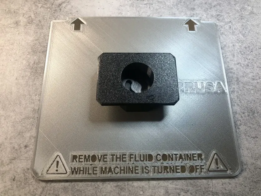 Nắp bồn Prusa CW1/CW1S tương tự như bản gốc bằng thép - Image 4