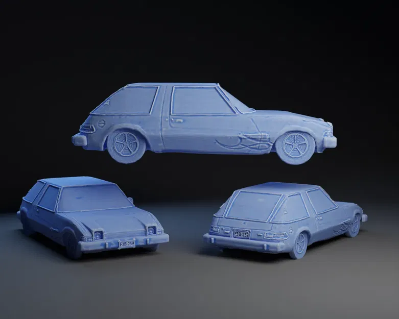 Xe hơi cổ điển AMC Pacer 1976 của Garth - Image 1