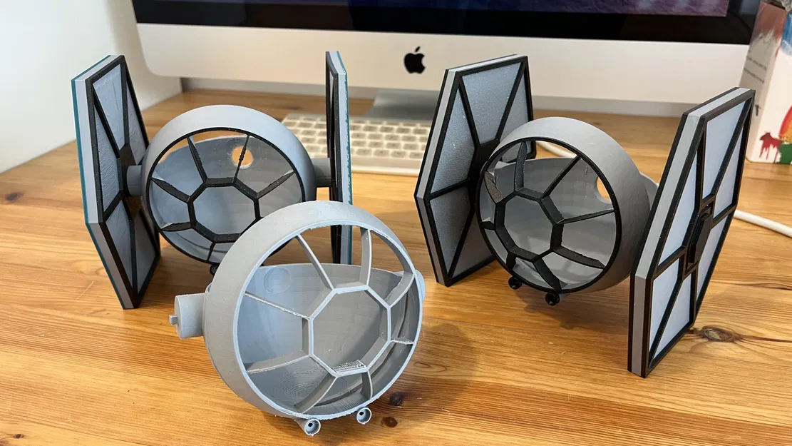 Mô hình Tie Fighter Echo pop dễ in - Image 6