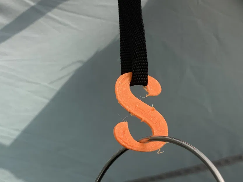 Kẹp S đơn giản cho lều cắm trại - Image 1