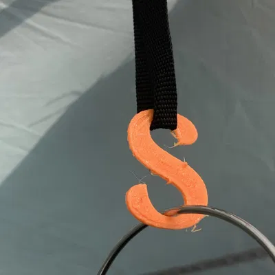 Kẹp S đơn giản cho lều cắm trại