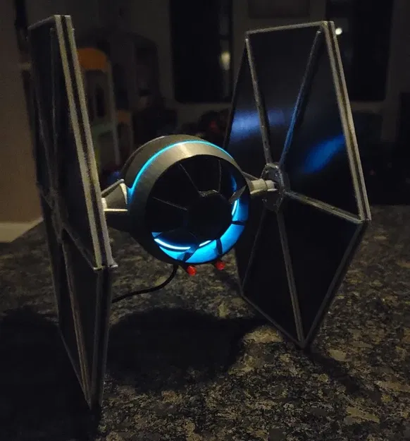 Giá đỡ Echo Dot 3rd gen hình Tie Fighter - Image 1