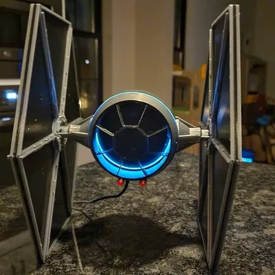 Giá đỡ Echo Dot 3rd gen hình Tie Fighter