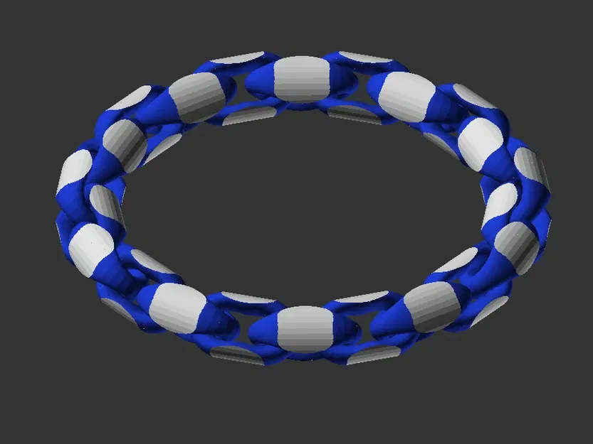 Vòng tay chuỗi hình torus - Image 1