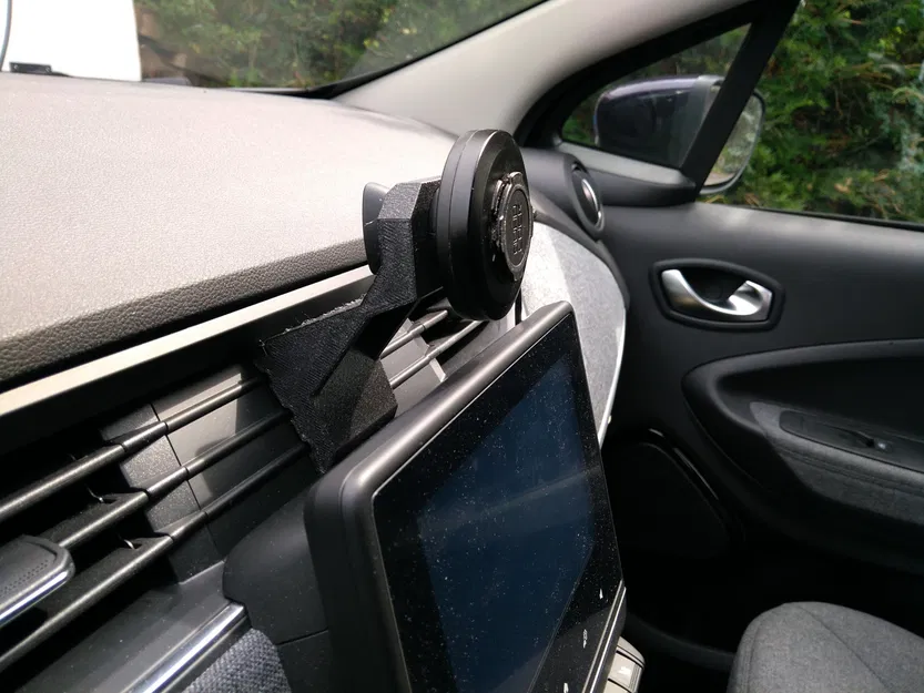 Giá đỡ smartphone Quadlock cho Renault Zoe Phase 2 - Image 1