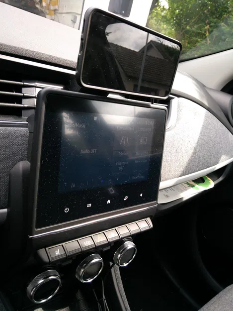 Giá đỡ smartphone Quadlock cho Renault Zoe Phase 2 - Image 2