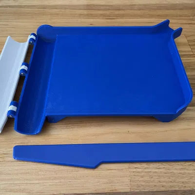 Khay đếm thuốc có spatula dành cho dược sĩ