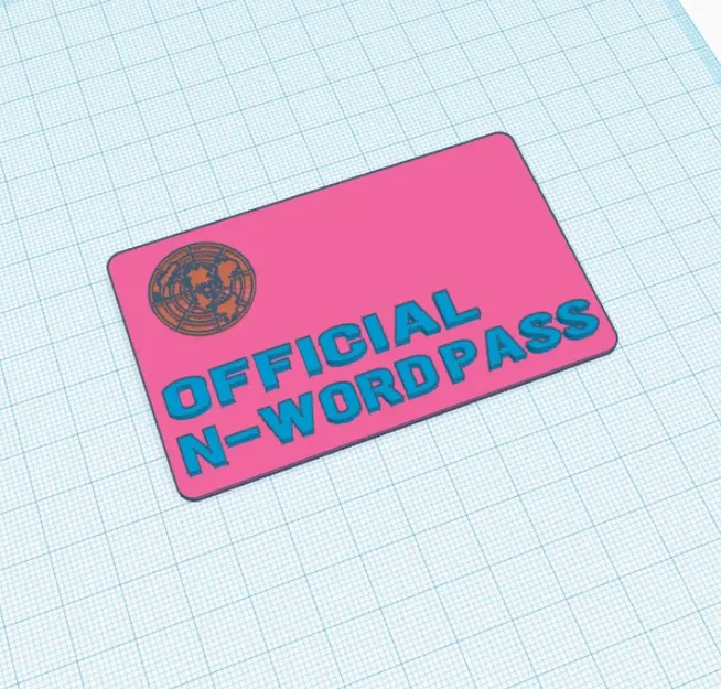 N-Word Pass - Image 1