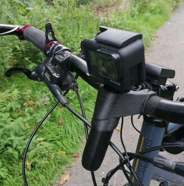 Giá đỡ chân máy GoPro gắn trên tay lái xe đạp 25mm - Image 2