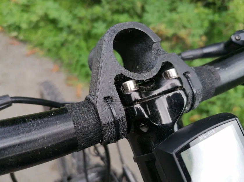 Giá đỡ chân máy GoPro gắn trên tay lái xe đạp 25mm - Image 3