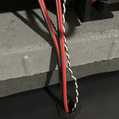 Cáp nguồn đi qua cho vỏ Lack phù hợp với đầu nối XT60