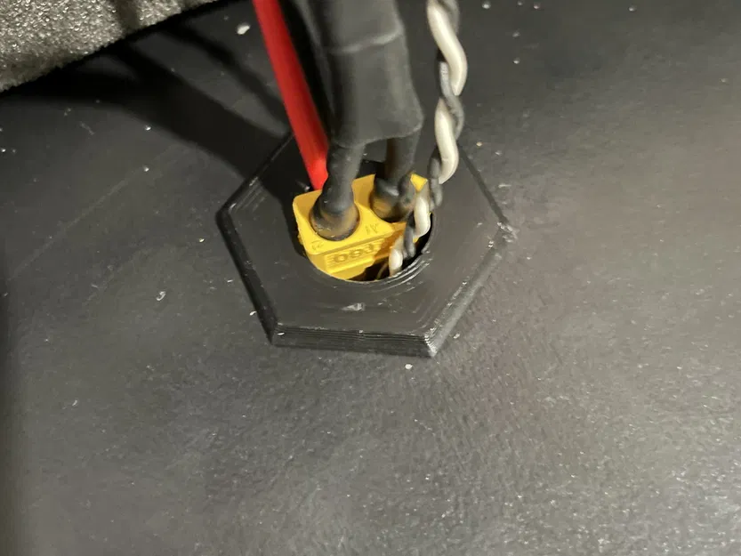 Cáp nguồn đi qua cho vỏ Lack phù hợp với đầu nối XT60 - Image 3