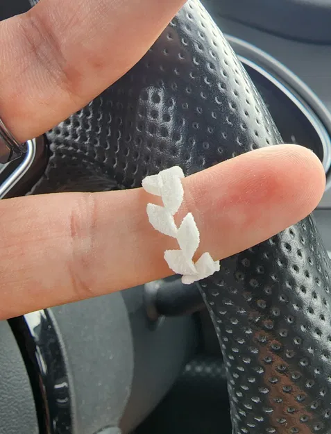 Nhẫn lá độc đáo cho phong cách thời trang - Image 1