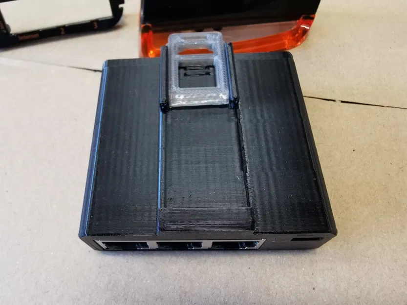 Vỏ DIN rail cho Mikrotik RB931m 2nD (hAP mini) - Image 3