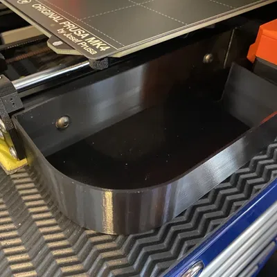 Thùng chứa bên cho máy in Prusa MK4 với vít M5