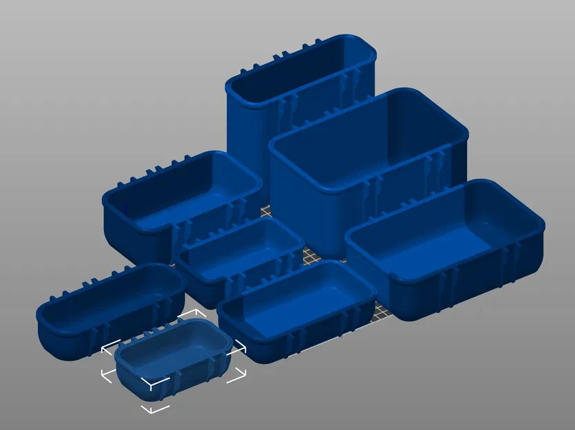 Hộp lưu trữ mạnh mẽ zx82net với khóa snap tiện lợi - Image 2