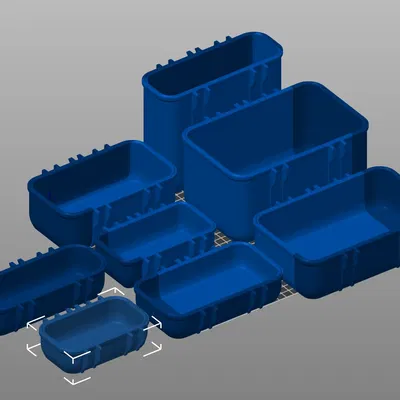 Hộp lưu trữ mạnh mẽ zx82net với khóa snap tiện lợi