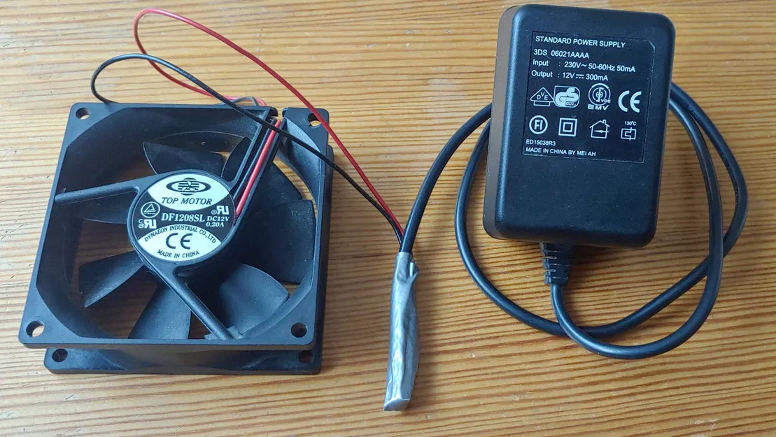 Quạt để bàn làm mát bằng quạt PC - Image 3