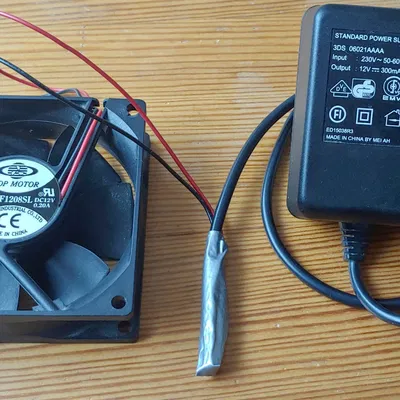 Quạt để bàn làm mát bằng quạt PC