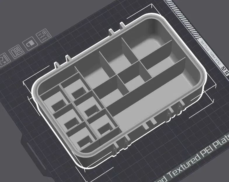 Hộp lưu trữ dụng cụ Bambu Labs P1P, X1, X1C - Image 3