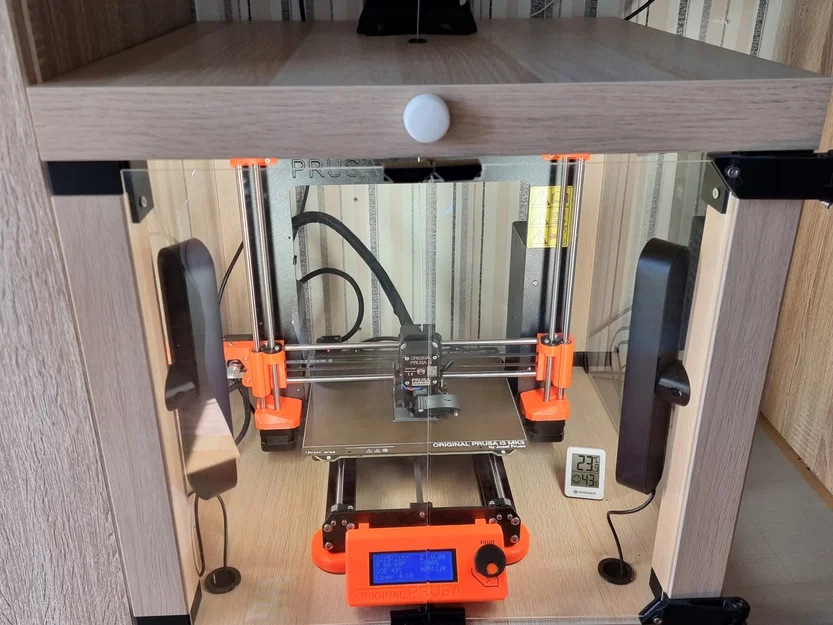 Cửa trượt cho tủ Prusa Lack không cần ray dẫn - Image 2