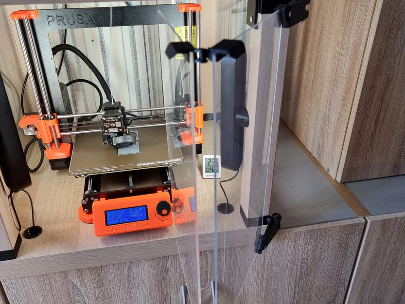 Cửa trượt cho tủ Prusa Lack không cần ray dẫn - Image 3